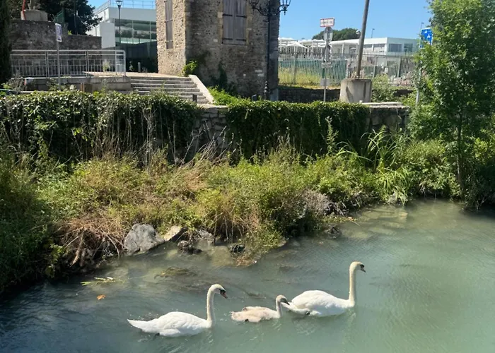 Hotel en barco Péniche Myamore Sainte-Colombe (Isere)